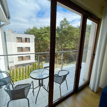 Klimatyzowany Przy Plazy - 2 Sypialnie, Basen, Garaz, 4 Pory Roku Appartement Jastrzębia Góra