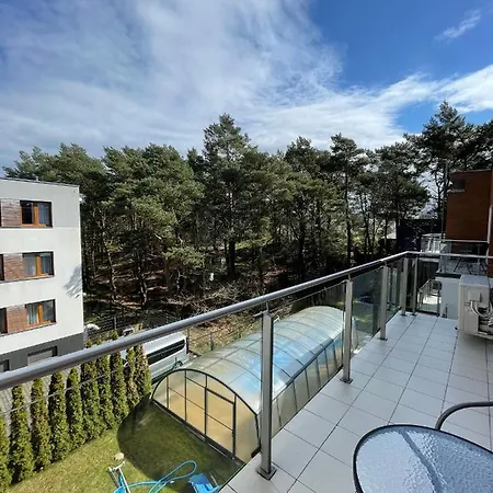 Klimatyzowany Przy Plazy - 2 Sypialnie, Basen, Garaz, 4 Pory Roku *