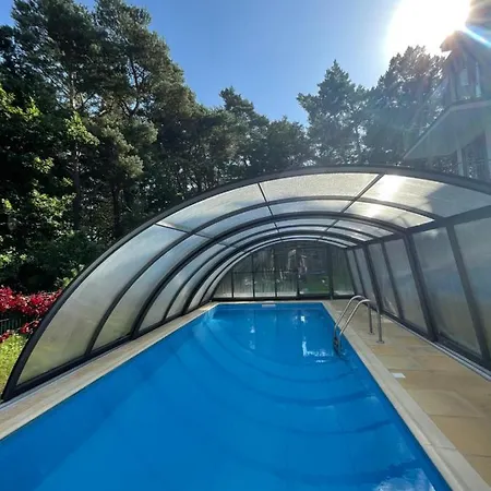 Appartement Klimatyzowany Przy Plazy - 2 Sypialnie, Basen, Garaz, 4 Pory Roku Jastrzębia Góra