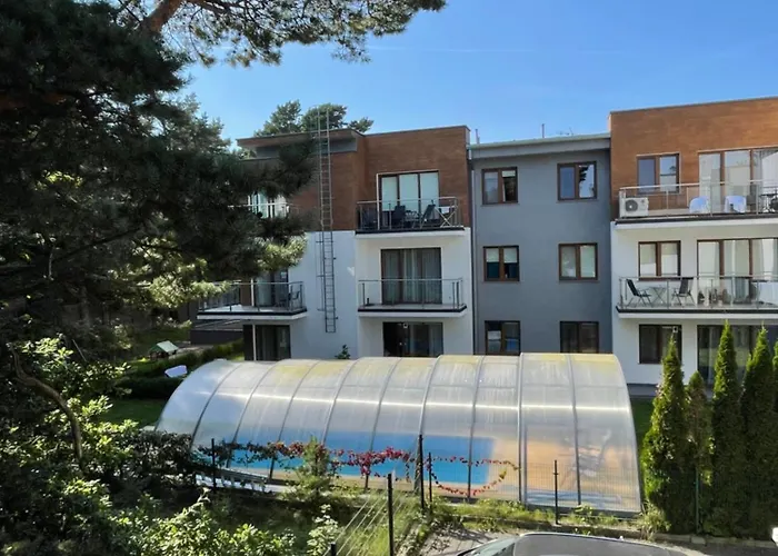 Klimatyzowany Przy Plazy - 2 Sypialnie, Basen, Garaz, 4 Pory Roku * Jastrzębia Góra